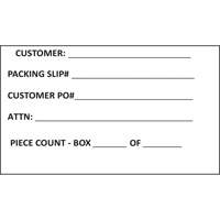 Generic Shipping Label, 4" W x 6" L, White PG016 | TENAQUIP