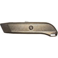 Martor 8152.19 (UNPAINTED) Multisafe Knife Semi Automatic Retractable, 19 mm, Stainless Steel, Metal Handle
