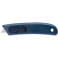 Martor 110700.02 Smartcut MDP Knife Semi Automatic Retractable Disposable, 11.6 mm, Stainless Steel, Metal Detectable Plastic Handle