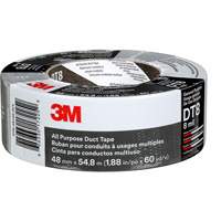 3M DT8-48X55-SL DT8 All-Purpose Duct Tape, 8 mils, Silver, 48 mm (2") x 55 m (180')