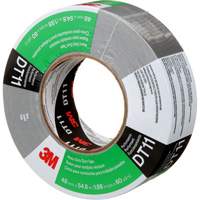 3M DT11-48X55-SL DT11 Heavy-Duty Duct Tape, 11 mils, Silver, 48 mm (2") x 55 m (180')