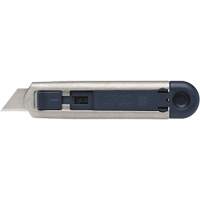 Profi 25 Semi-Automatic Retractable Blade, 19 mm, Stainless Steel, Metal/Metal Detectable Plastic Handle  PG232 | TENAQUIP
