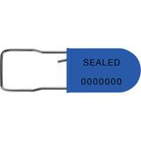 Universeal UPAD-S BLUE Scell&eacute;s de s&eacute;curit&eacute; UniPad S, 1-1/2", M&eacute;tal/Plastique, Cadenas