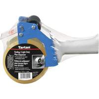 3M A22-WD Tartan Box Sealing Tape with Dispenser, Light Duty, Fits Tape Width Of 48 mm (2")