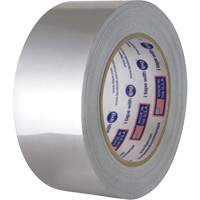 IPG ALF3000160 Silver Aluminum Foil Tape, 3 mils Thick, 25.4 mm (1") x 54.86 m (180')