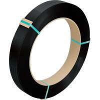 KLETON PG555 Strapping, Polyester, 1/2" W x 2756' L, Black, Manual Grade