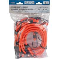 KLETON PG635 Bungee Cord Tie Downs, 24"