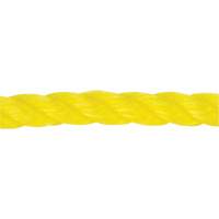 KLETON PG717 1/2" Braided Yellow Rope, Polypropylene, 335'