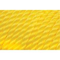 KLETON PG717 1/2" Braided Yellow Rope, Polypropylene, 335'