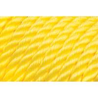 KLETON PG718 5/8" Braided Yellow Rope, Polypropylene, 200'
