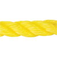 KLETON PG772 Braided Yellow Rope, Polypropylene, 300'