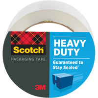 3M 3850-ESF Scotch&reg; Heavy Duty Shipping Packaging Tape 3850, Hot Melt Adhesive, 48 mm (1-22/25") x 50 m (164')