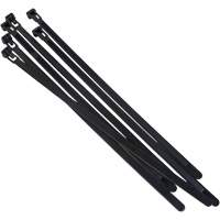 Outils Aurora PG825 Attache-c&acirc;ble r&eacute;utilisable, Longueur 8", R&eacute;sistance &agrave; la traction 50 lb, Noir