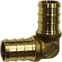 Bow Plumbing 524371 Lead-Free 90° Elbow Fitting, Standard, Brass, 3/4"