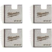 Milwaukee 48-36-1107 Matrices de tuyauterie portables NPT, Pour tuyau de 1/2", Alliage/Acier rapide
