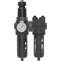 Topring 50.680A Filtre/d&eacute;tendeur & filtre coalescent Modulair 400 avec bol standard & drain manuel, 3/4" NPTF, 150 psi, Capacit&eacute; de 9,13 oz liq.