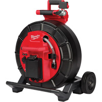 Milwaukee 3975-22 Syst&egrave;me modulaire d'inspection de pipeline mi-rigide de 200' M18, T&ecirc;te de cam&eacute;ra 25 mm (0,98")
