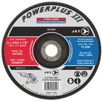 JET 501521 POWERPLUS&reg; Cut-Off Wheel, 4-1/2" x 3/64", 7/8" Arbor, Type 1, 13300 RPM
