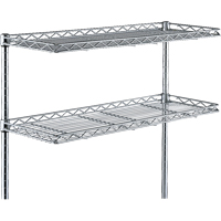 Metropolitan Wire 1230CSNC Cantilever Shelves, 30" W x 12" D