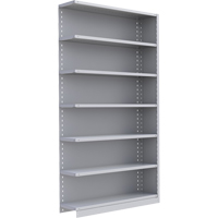Metalware RK306 Interlok Shelving Unit, Steel, Boltless, Add-On, 48" W x 88" H x 24" D