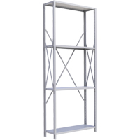 Metalware RK311 &eacute;l&eacute;ment de rayonnage Interlok, Acier, Sans boulons, De base, 36" la x 88" h x 18" p