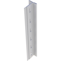 Metalware P88L Interlok Boltless Shelving "T" Post, Steel, 88" High