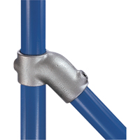 Kee Klamp 12-8 Manchon &agrave; raccord simple coud&eacute; &agrave; 45 degr&eacute;s pour tube structural, 1,9"