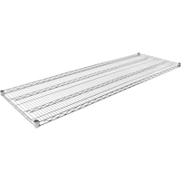 KLETON RL039 Wire Shelf for Heavy-Duty Chromate Wire Shelving, 72" W x 18" D, 600 lbs. Capacity