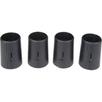 KLETON RL054 Manchons fendus pour &eacute;tag&egrave;re en treillis chromat&eacute;