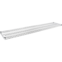 KLETON RL035 Tablette en treillis pour &eacute;tag&egrave;re robuste en treillis chromat&eacute;, 30" la x 18" p, Capacit&eacute; de 800 lb