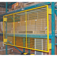 Pallet Back Rack Guards, 144" W x 48" H, 6" Brackets RL941 | TENAQUIP