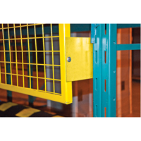 Pallet Back Rack Guards, 96" W x 48" H, 6" Brackets RL929 | TENAQUIP