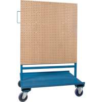 Bin/Pegboard Combo Rack, Double-sided, 38" W x 24-1/2" D x 55" H RN555 | TENAQUIP