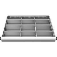 Metalware DR52436L-12-0209L Interlok Integrated Modular Drawer