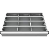 Metalware DR62436L-12-0209L Interlok Integrated Modular Drawer