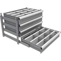 Metalware RN739 Interlok Integrated Modular Drawer System