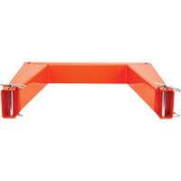 KLETON RN918 Supports en U empilables, 25" la x 4" p, Capacit&eacute; de 10 000 lb