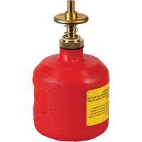 Justrite 14004 Bouteilles distributrices, 8 oz, Homologu&eacute; FM