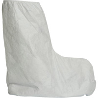 Dupont Personal Protection TY454S Tyvek&reg; 400 Shoe & Boot Cover, One Size, Polyethylene, White