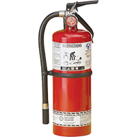 Fire Extinguisher, ABC, 5 lbs. Capacity SA445 | TENAQUIP