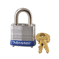 Commercial Padlocks, Keyed Different, Laminated Steel, 1-1/8" Width SA890 | TENAQUIP