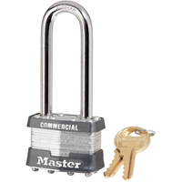 Commercial Padlock, Keyed Different, Laminated Steel, 1-3/4" Width SA900 | TENAQUIP