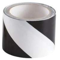 Brady 55293 Marking Tape, 3" x 54', Vinyl, Black and White