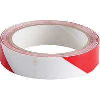 Brady 55294 Ruban de marquage, 1" x 54', Vinyle, Rouge et blanc