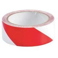 Brady 55295 Marking Tape, 1.5" x 54', Vinyl, Red and White