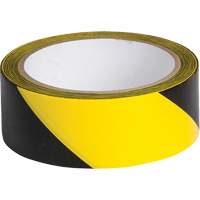 Brady 55301 Ruban de marquage, 1,5" x 54', Vinyle, Noir et jaune