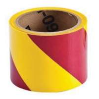 Brady 55314 Marking Tape, 3" x 54', Vinyl, Magenta and Yellow