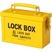 Brady 65672 Group Lock Box, Yellow
