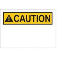 Brady 76097 Enseigne Caution, 7" x 10", Fibre de verre, Anglais avec pictogramme
