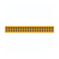 Brady 91887-PK Arrow Semi-Conductor & Chemical Pipe Markers, Self-Adhesive, 1/2" H x 2-1/4" W, Black on Orange